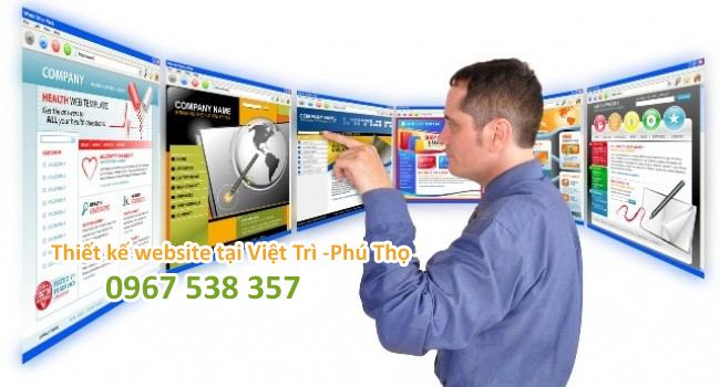 Thiết kế website tại Việt Trì Phú Thọ